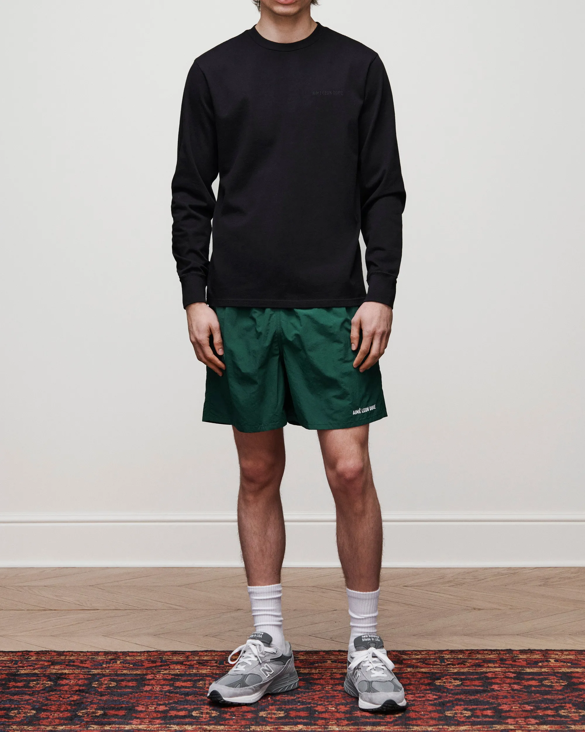 Aimé Leon Dore Long-Sleeve Tonal Logo Tee