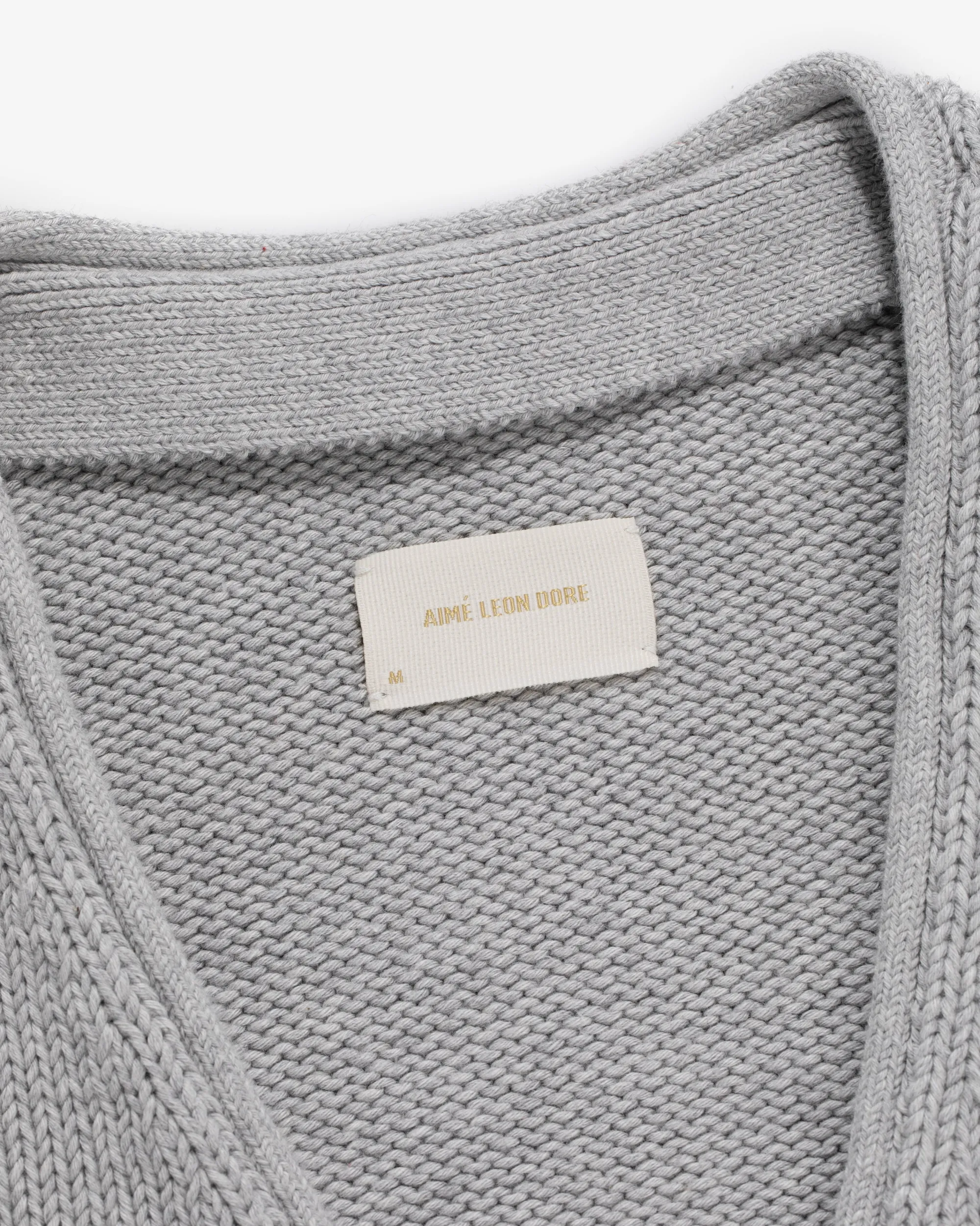 Aimé Leon Dore Monogram Knit Cardigan