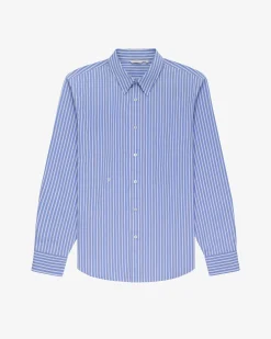 Aimé Leon Dore Monogram Yarn Dyed Stripe Shirt