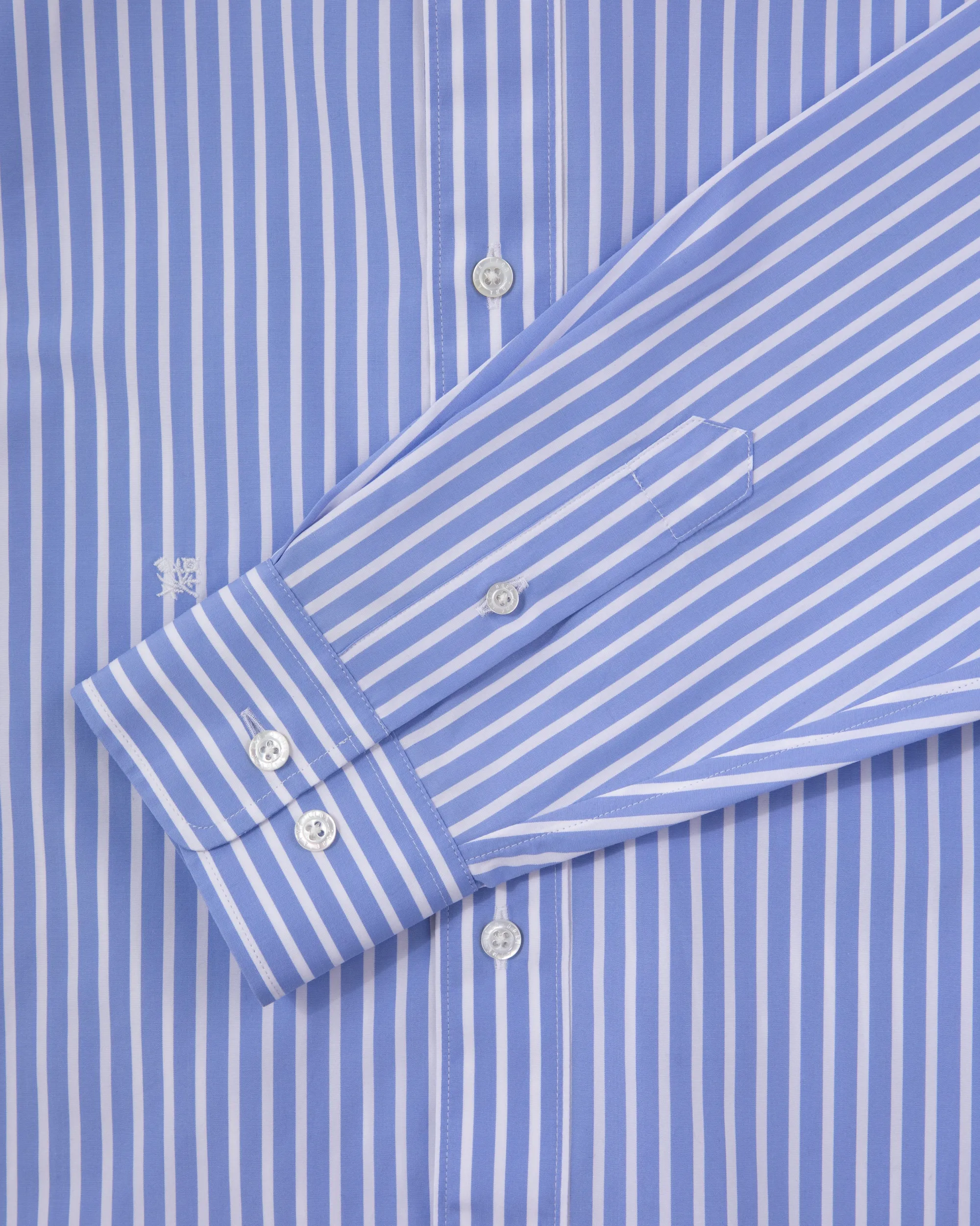 Aimé Leon Dore Monogram Yarn Dyed Stripe Shirt
