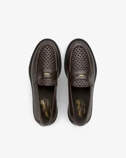 Aimé Leon Dore Queens Crest Raffia Loafer