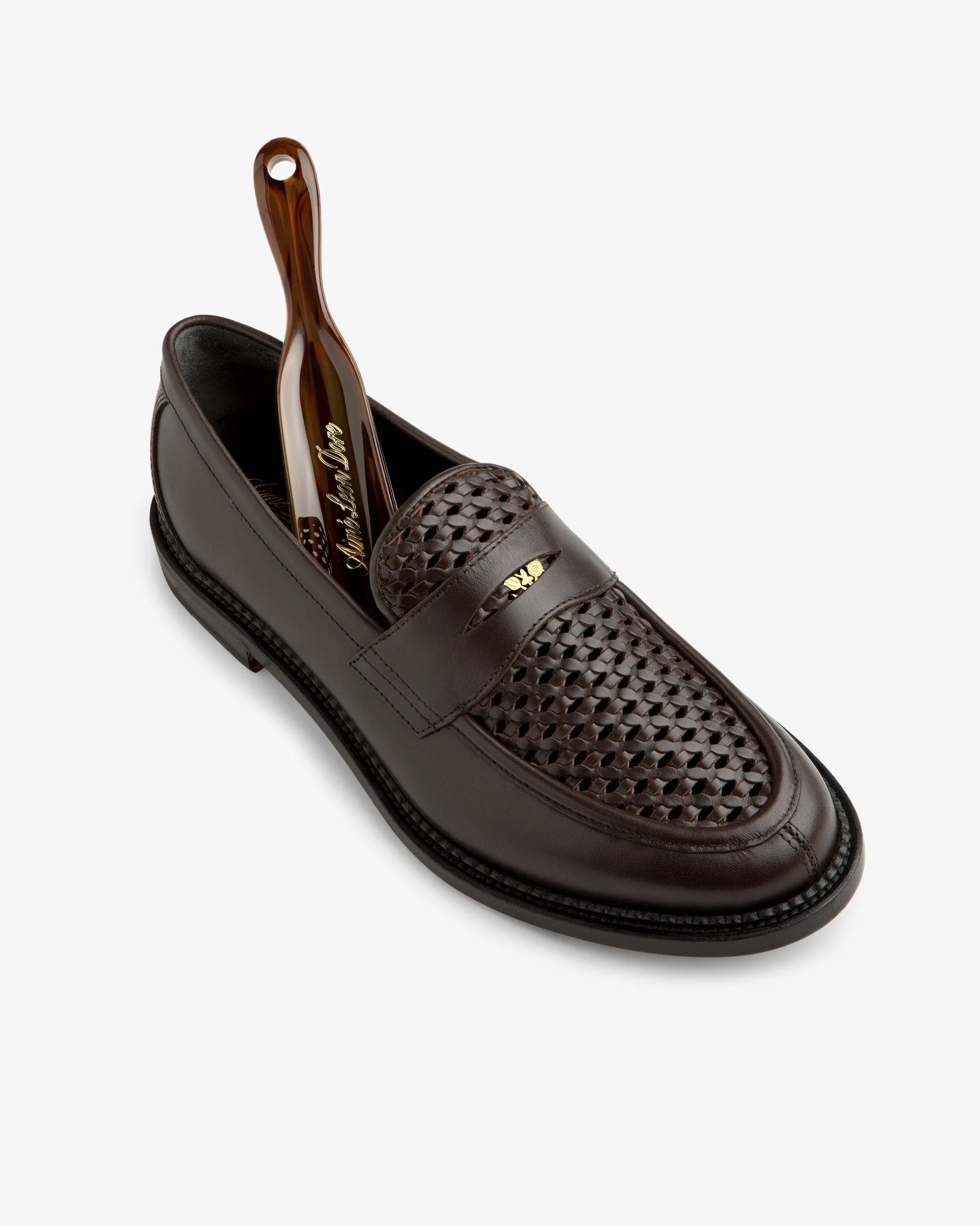 Aimé Leon Dore Queens Crest Raffia Loafer