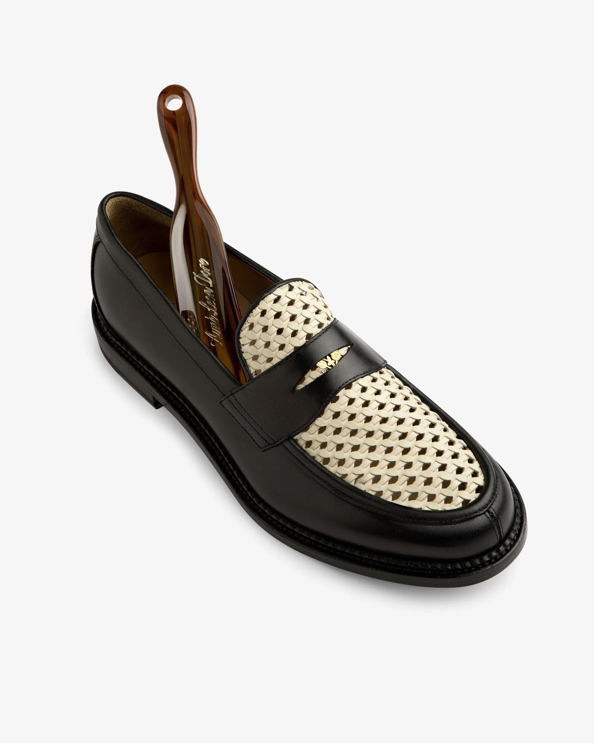Aimé Leon Dore Queens Crest Raffia Loafer