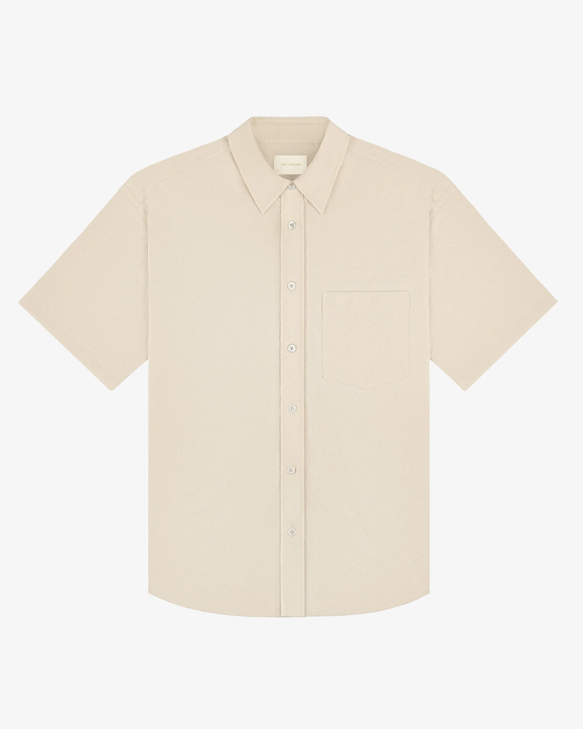 Aimé Leon Dore Short-Sleeve Seersucker Shirt