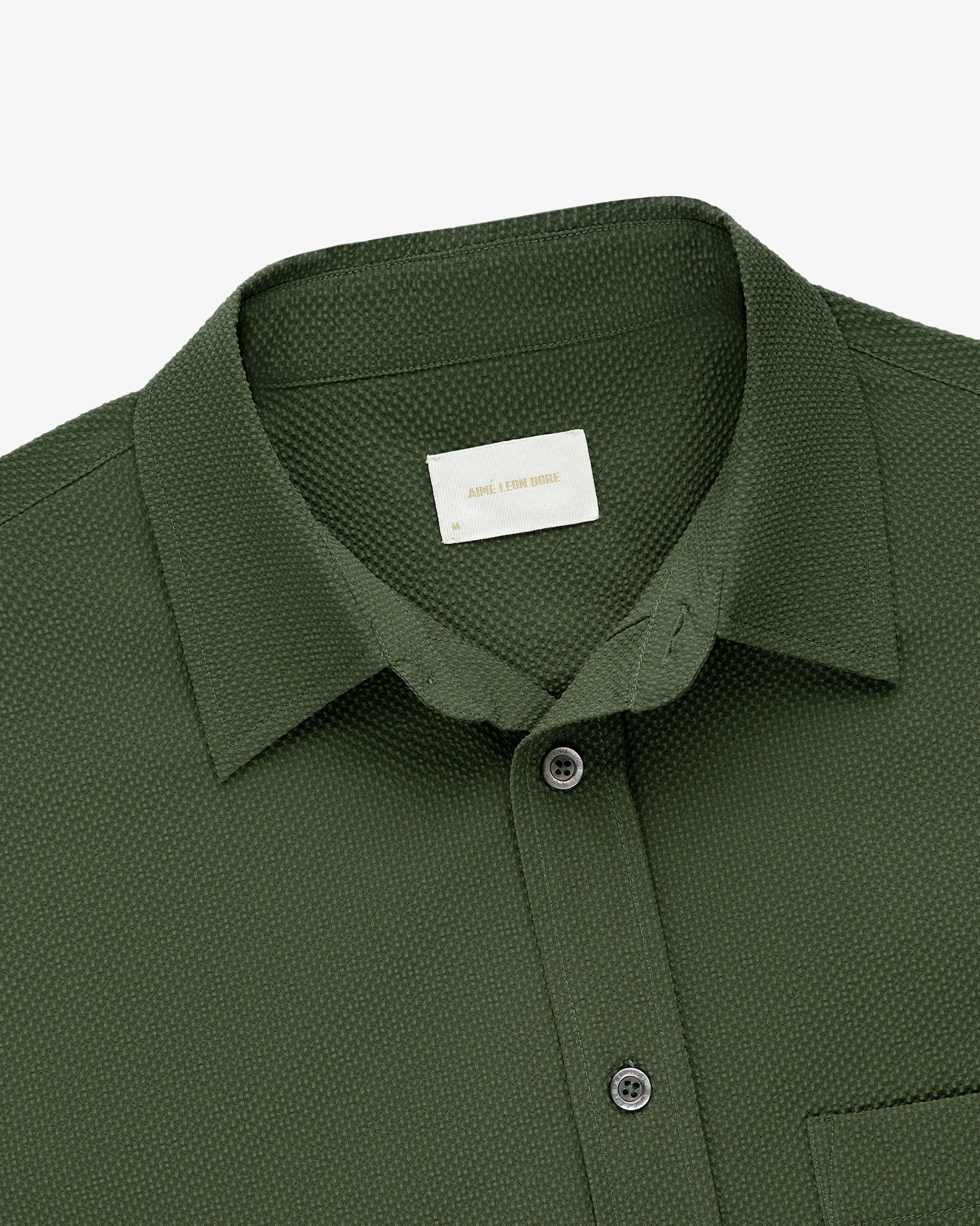 Aimé Leon Dore Short-Sleeve Seersucker Shirt