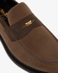 Aimé Leon Dore Suede Queens Crest Loafer