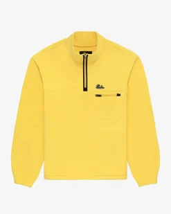 Aimé Leon Dore Unisphere    Quarter    Zip    Fleece    Pullover