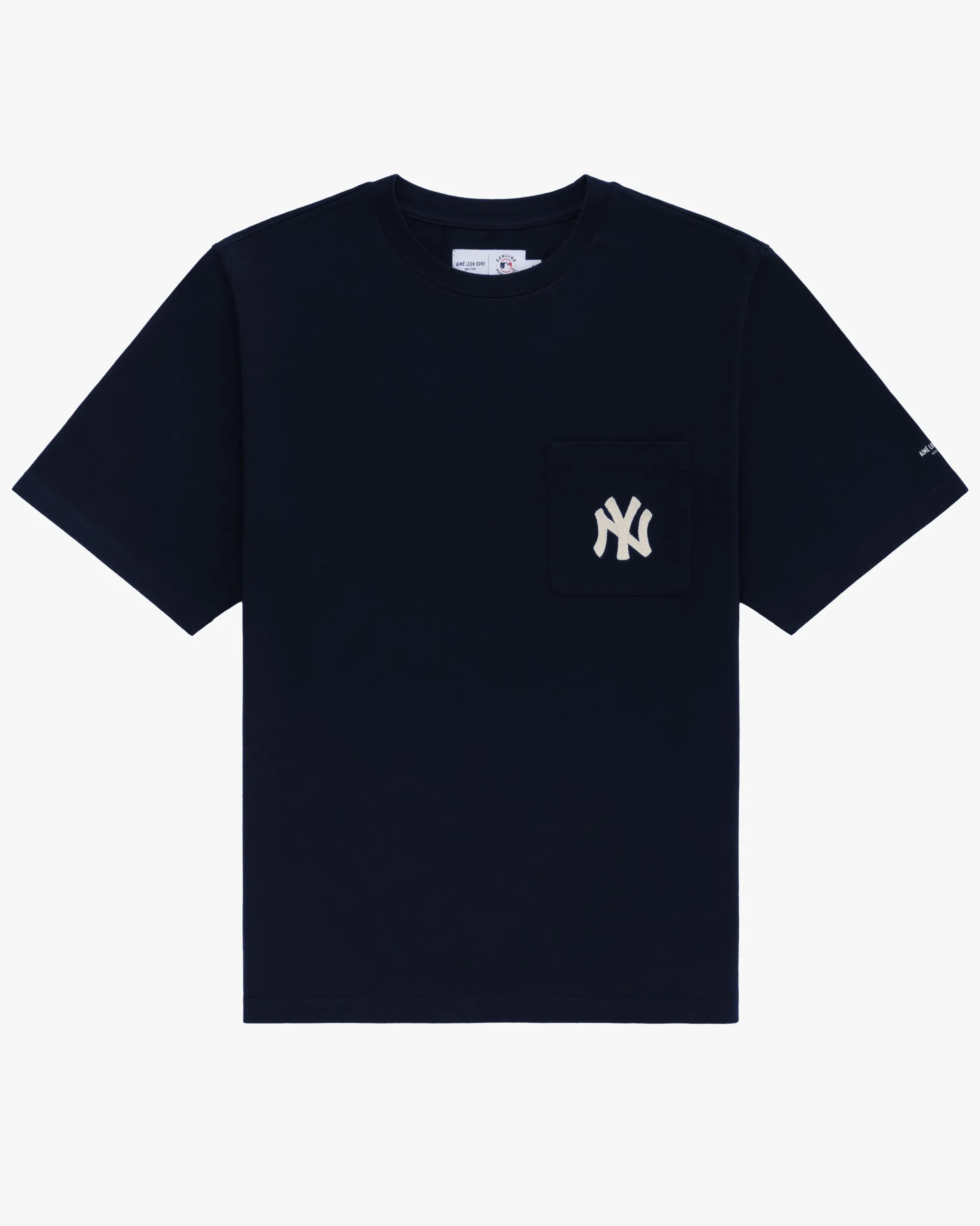 Aimé Leon Dore Yankees Chainstitch Pocket Tee