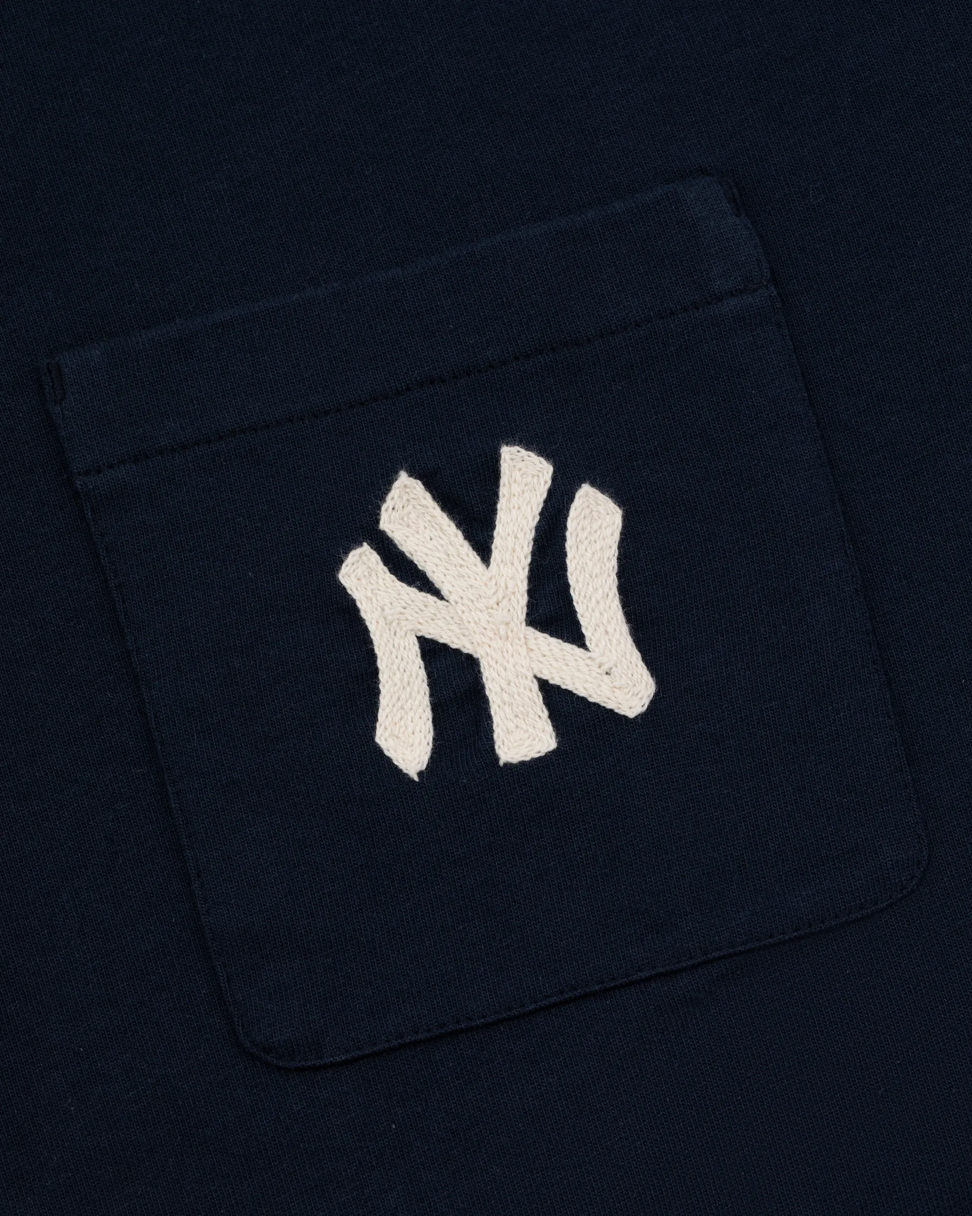 Aimé Leon Dore Yankees Chainstitch Pocket Tee